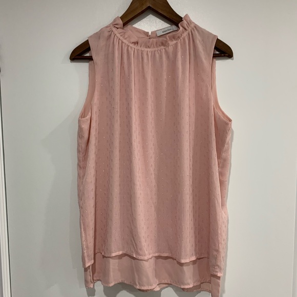 Mandee pink sleeveless blouse - Picture 1 of 4